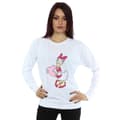 Miniatyrbilde 2 av 3: Disney Womens/Ladies Daisy Duck Love Heart Sweatshirt