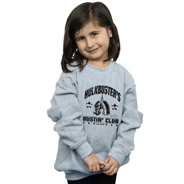Marvel Girls Iron Man Hulkbuster´s Bustin´ Club Sweatshirt