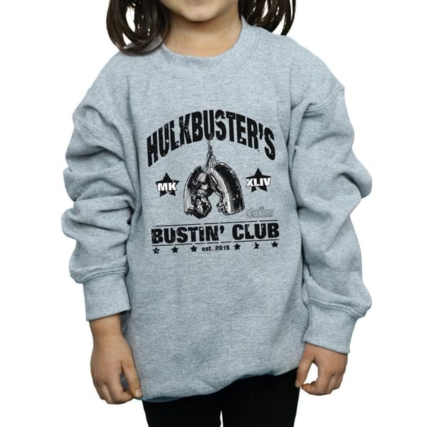 Marvel Girls Iron Man Hulkbuster´s Bustin´ Club Sweatshirt