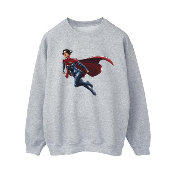 DC Comics Dam/Tjej The Flash Supergirl Sweatshirt