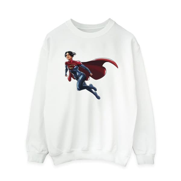 DC Comics Dam/Tjej The Flash Supergirl Sweatshirt