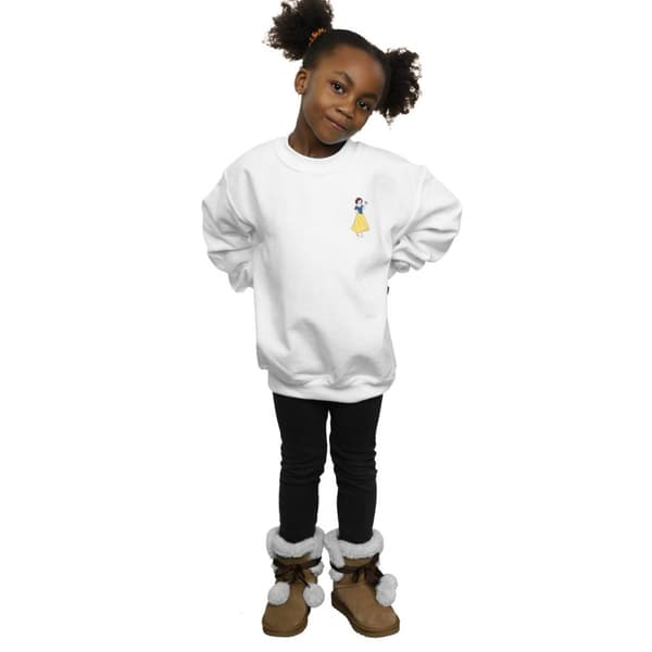 Disney Princess Girls Snow White Chest Sweatshirt