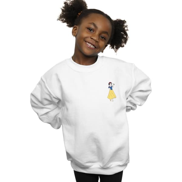 Disney Princess Girls Snow White Chest Sweatshirt