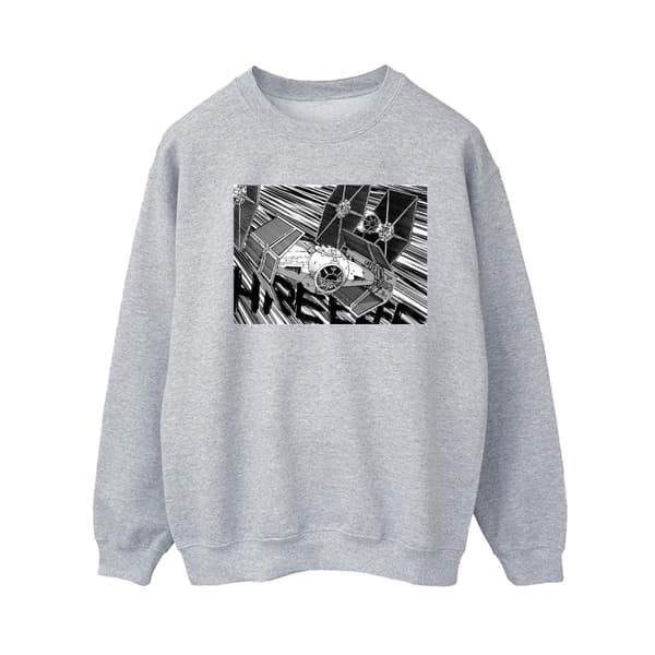 Star Wars Womens/Ladies Anime Plane Sweatshirt