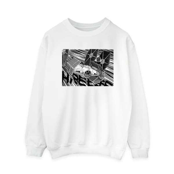 Star Wars Womens/Ladies Anime Plane Sweatshirt