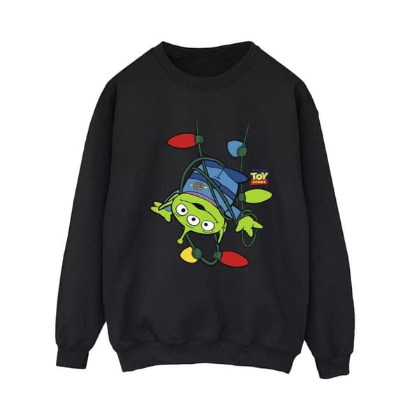 Disney Dam/Tjej Toy Story Juleljus Aliens Sweatshirt