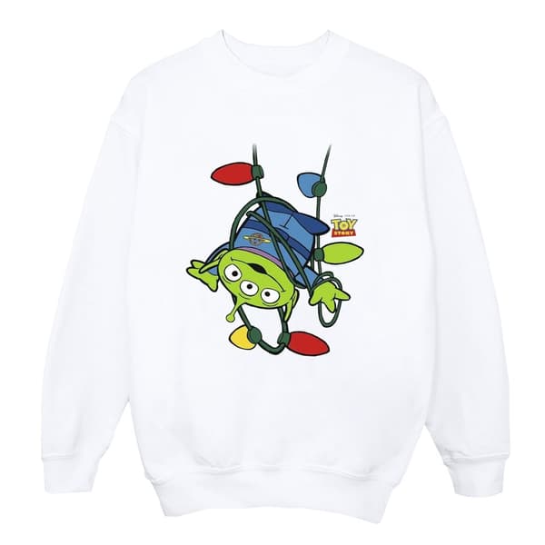 Disney Dam/Tjej Toy Story Juleljus Aliens Sweatshirt
