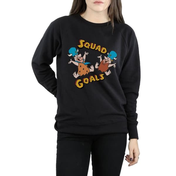 The Flintstones Womens/Ladies Squad Goals Sweatshirt