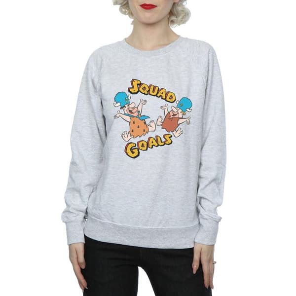 The Flintstones Womens/Ladies Squad Goals Sweatshirt