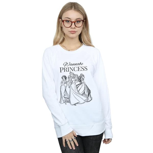 Disney Princess Dam/kvinnor Wannabe Princess - Sweatshirt