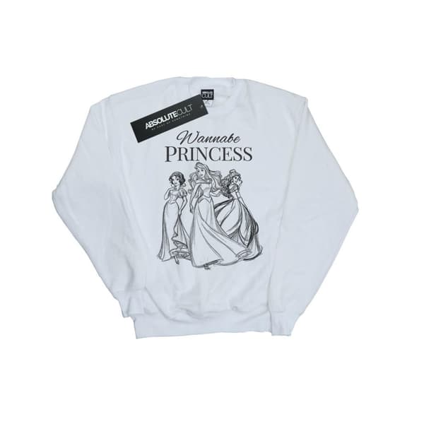 Disney Princess Dam/kvinnor Wannabe Princess - Sweatshirt