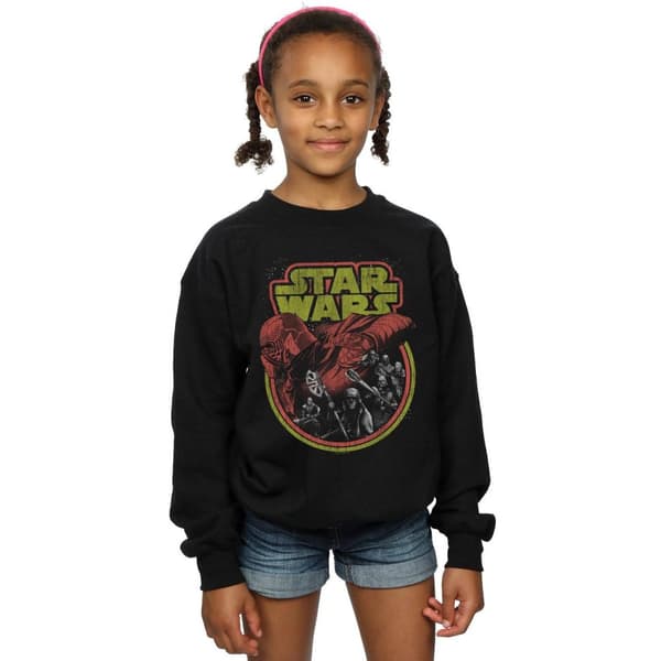 Star Wars Girls The Rise Of Skywalker Retro Villains Sweatshirt