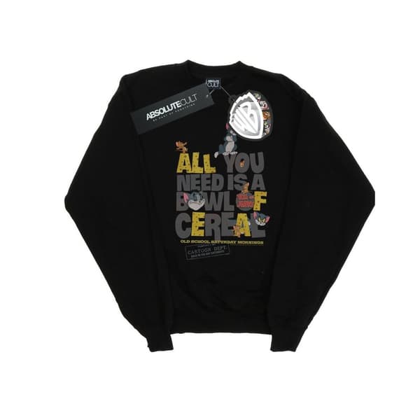 Tom And Jerry Womens/Ladies All You Need Is Sweatshirt