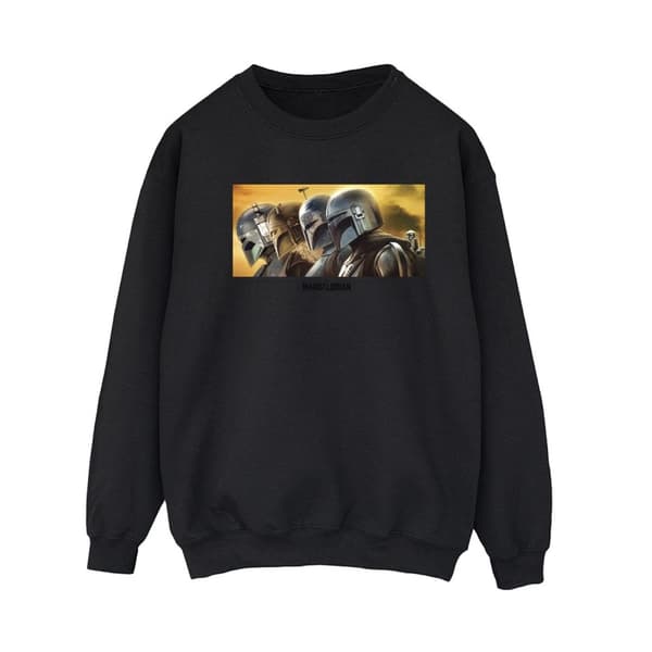 Star Wars Sweatshirt med målad grupp från The Mandalorian för kvinnor/damer