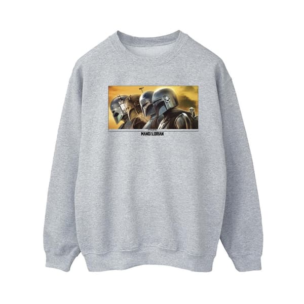 Star Wars Sweatshirt med målad grupp från The Mandalorian för kvinnor/damer