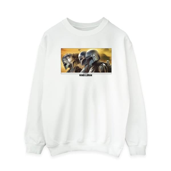 Star Wars Sweatshirt med målad grupp från The Mandalorian för kvinnor/damer