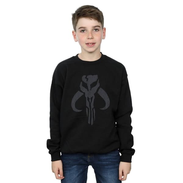 Star Wars Boys The Mandalorian Banther Skull Sweatshirt