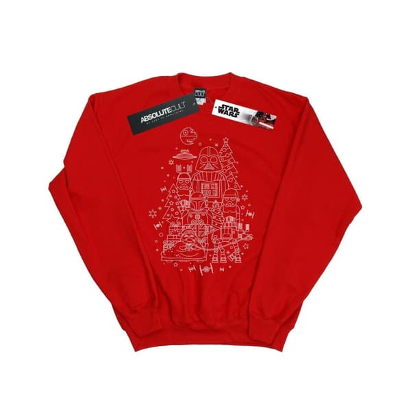 Star Wars Empire Christmas Sweatshirt för flickor