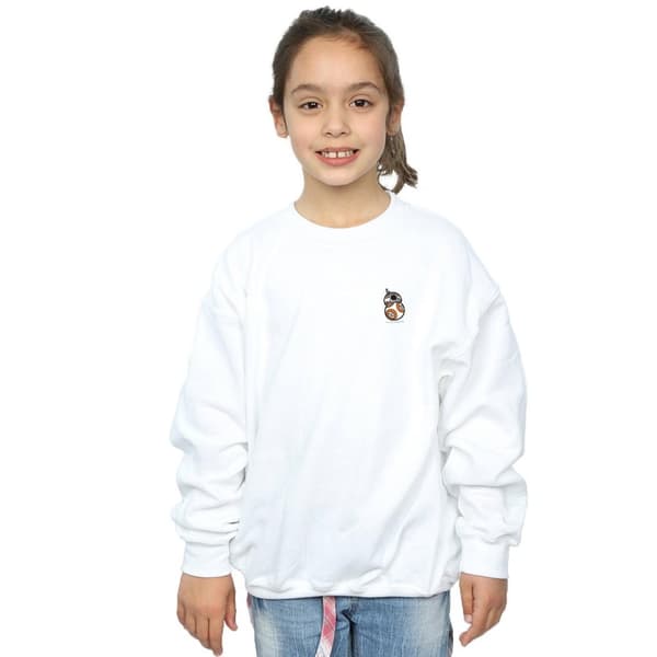 Star Wars Girls The Force Awakens BB-8 Chest Print Sweatshirt