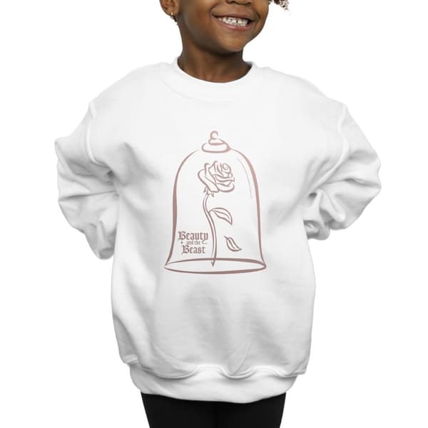 Disney Princess Girls Princess Rose Gold Sweatshirt