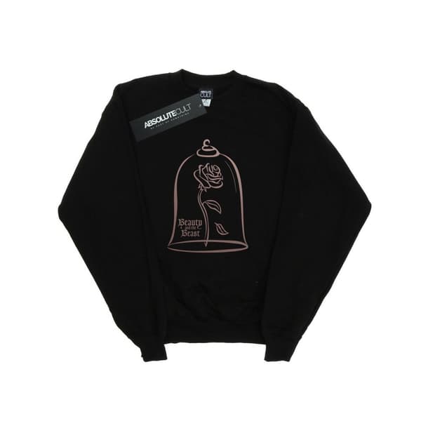 Disney Princess Princess Rose Gold Sweatshirt för flickor Black 12-13 Years