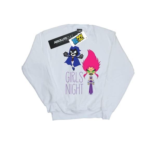 DC Comics Womens/Ladies Teen Titans Go Girls Night Sweatshirt