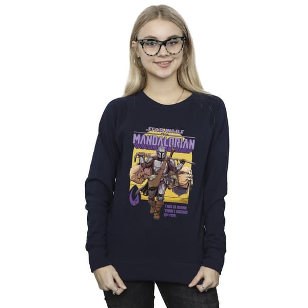 Star Wars Sweatshirt - The Mandalorian - mer än jag gick med på