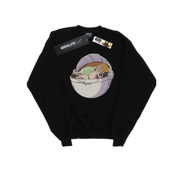 Star Wars Sweatshirt med sovande barn från The Mandalorian för pojkar