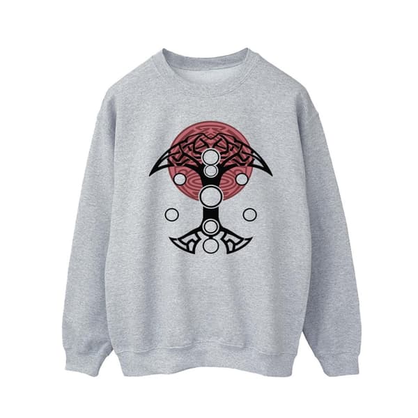 Marvel Mens Thor Love And Thunder Circles Sweatshirt