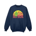 Miniatyrbillede 1 af 3: Marvel Girls She-Hulk: Attorney At Law Sunset Flex Sweatshirt