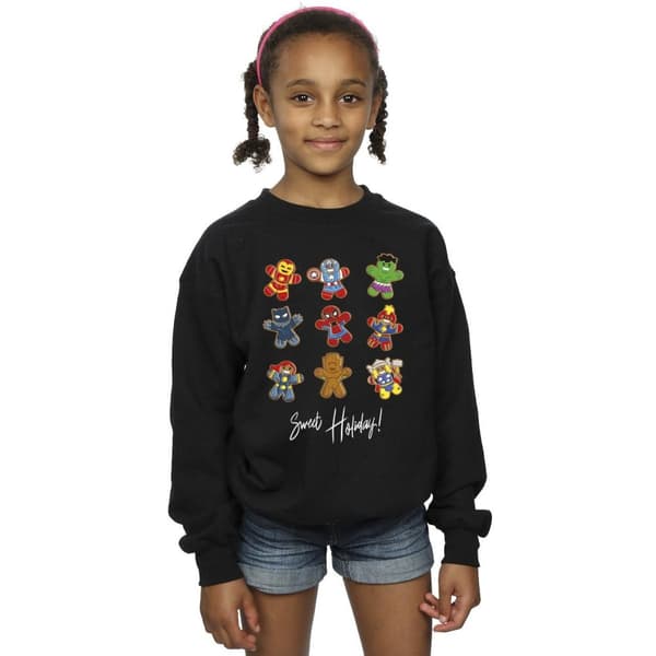 Marvel Girls Gingerbread Avengers Sweatshirt