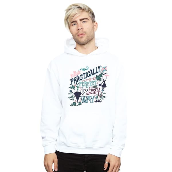 Disney Mens Mary Poppins Practically Hoodie