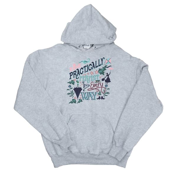 Disney Mens Mary Poppins Practically Hoodie
