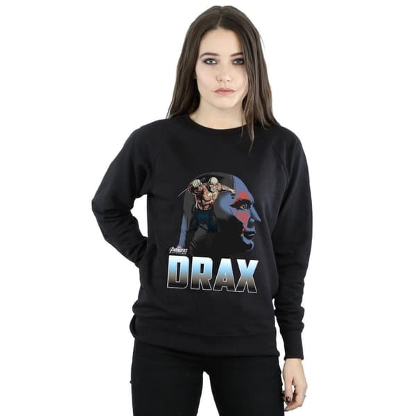 Marvel Womens/Ladies Avengers Infinity War Drax Character Sweatshirt