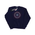 Miniatyrbild 1 av 3: Marvel Sweatshirt med prydd sköld från Captain America för flickor