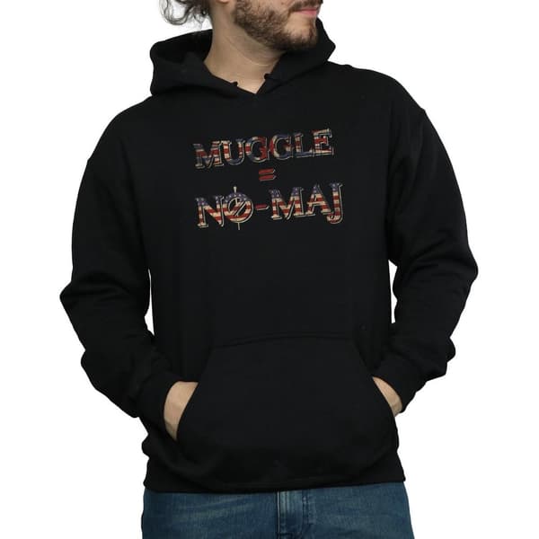 Fantastic Beasts Mens No Muggle No Maj Hoodie