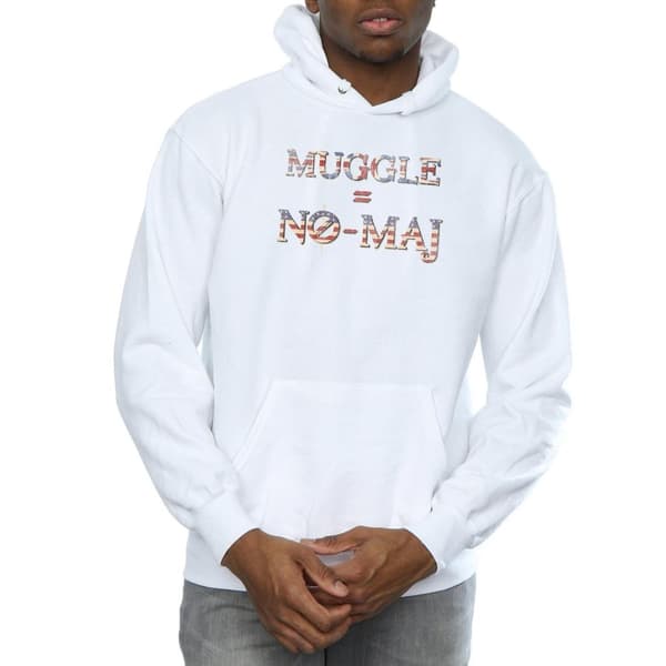 Fantastic Beasts Mens No Muggle No Maj Hoodie