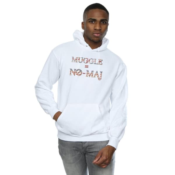 Fantastic Beasts Mens No Muggle No Maj Hoodie