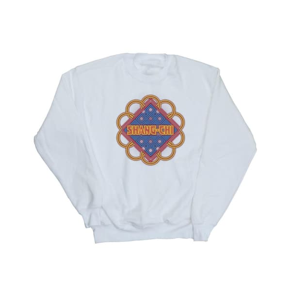Marvel Mens Shang-Chi And The Legend Of The Ten Rings Neon Ring Logo Sweatshirt