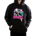 Miniatyrbillede 3 af 5: DC Comics Mens Batgirl Leap Hoodie