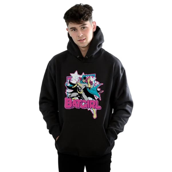 DC Comics Mens Batgirl Leap Hoodie