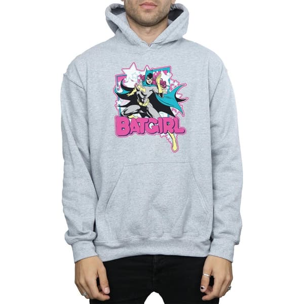 DC Comics Mens Batgirl Leap Hoodie