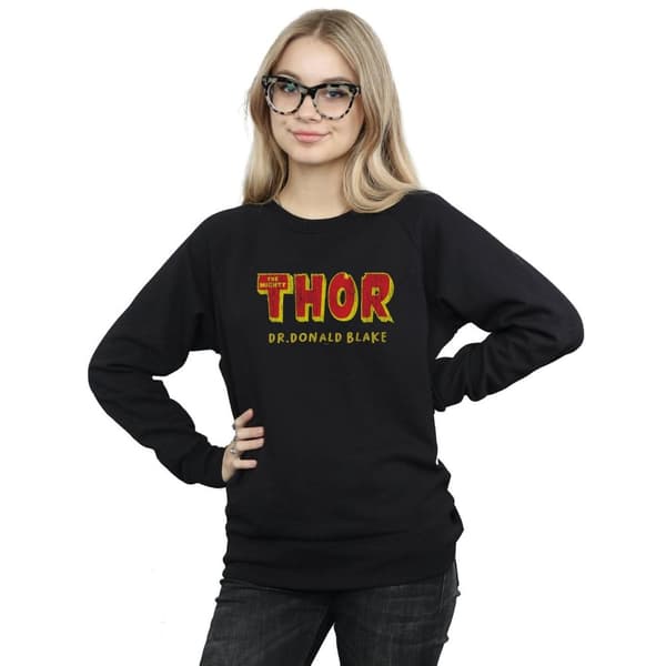 Marvel Womens/Ladies Thor AKA Dr Donald Blake Sweatshirt