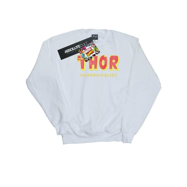 Marvel Dam/Tjej Thor AKA Dr Donald Blake Sweatshirt
