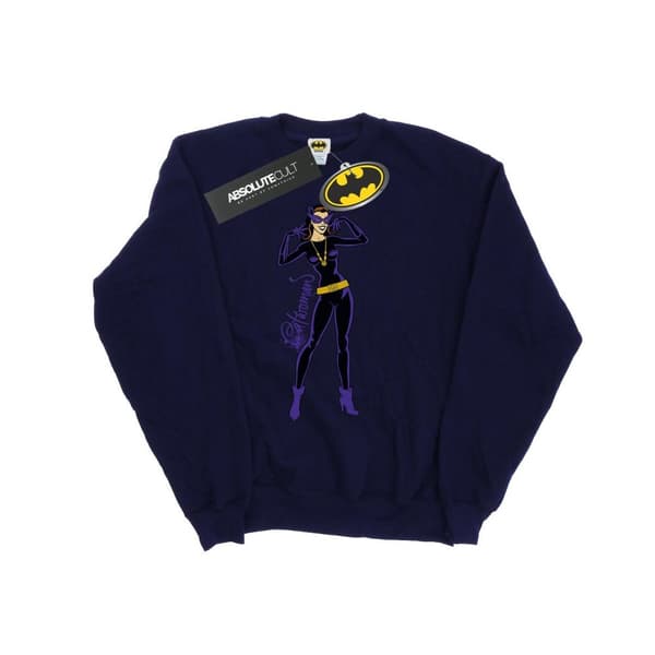 DC Comics Boys Catwoman Happy Pose Sweatshirt