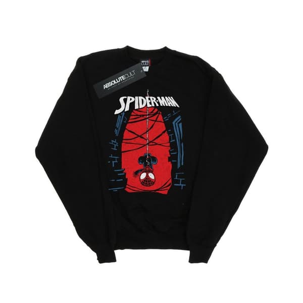 Marvel Girls Spider-Man Hanging Sketch Sweatshirt