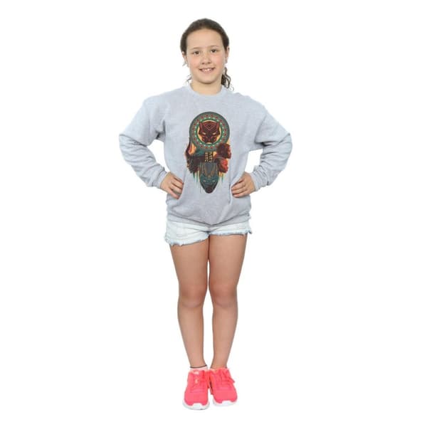 Marvel Girls Black Panther Totem Sweatshirt