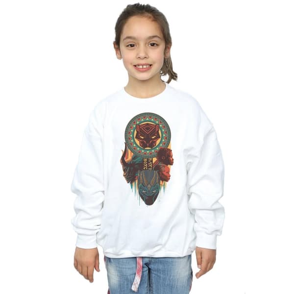 Marvel Girls Black Panther Totem Sweatshirt