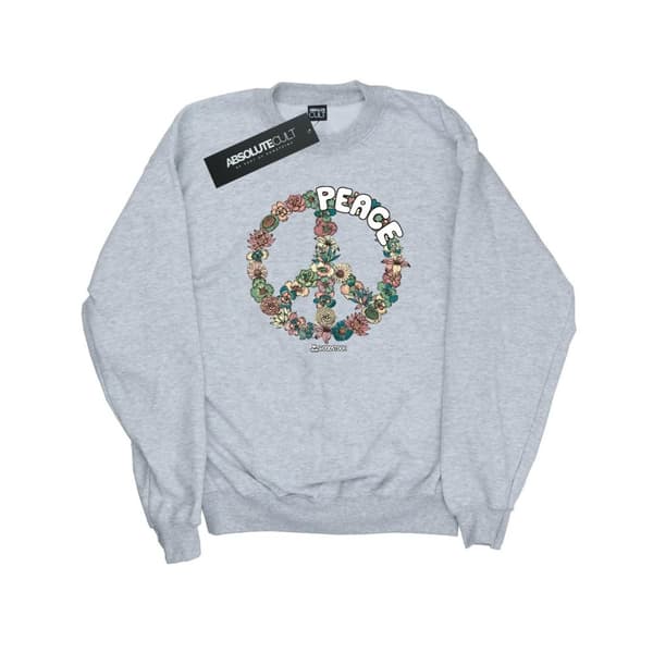 Woodstock Peace-tröja med blommönster för herrar