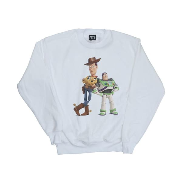 Disney Pojkar Toy Story Buzz och Woody stående tröja